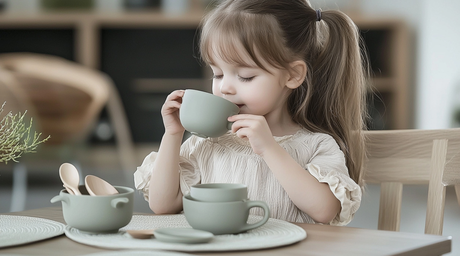 baby eating utensils